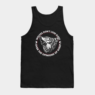 wolves don't lose the sleep Tank Top